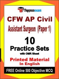 CFW AP Civil Assistant Surgeon Paper 1 Exam Practice Set Book in English