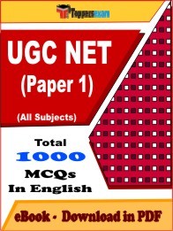 UGC NET Paper 1 PDF Book In English