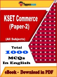 KSET Commerce (Paper-2) PDF Book In English