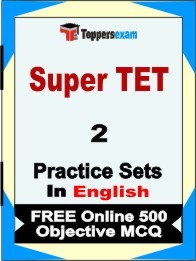Super TET Exam Practice Set Book in English