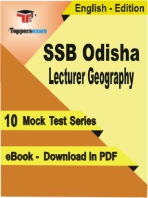SSB Odisha Lecturer Geography PDF Book In English