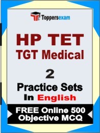 HP TET TGT Medical Exam Practice Set Book in English