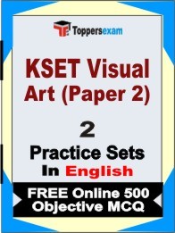 KSET Visual Art Paper 2 Exam Practice Set Book in English