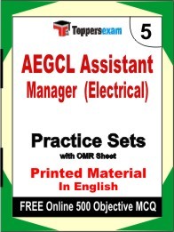 AEGCL Assistant Manager (Electrical) Exam Practice Set Book in English