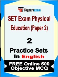 SET Exam Physical Education (Paper 2) Exam Practice Set Book in English
