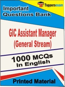 GIC Assistant Manager (General Stream) Exam Objective MCQ Book in English