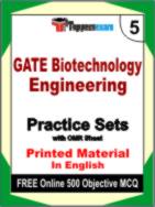 GATE Biotechnology Engineering Test Book in English - Mock Test / Practice Set