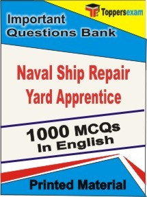 Naval Ship Repair Yard Apprentice Exam Objective MCQ Book in English