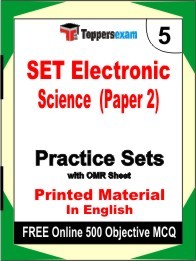 SET Electronic Science Paper 2 Exam Practice Set Book in English