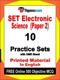 SET Electronic Science Paper 2 Exam Practice Set Book in English
