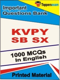 KVPY SB SX Exam Objective MCQ Book in English