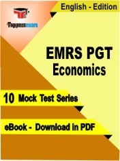 EMRS PGT Economics Exam Practice Set Book in English