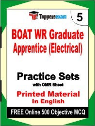 BOAT WR Graduate Apprentice (Electrical) Exam Practice Set Book in English