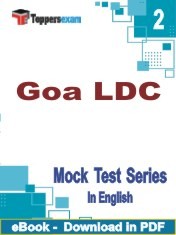 Goa LDC PDF Book In English