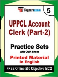UPPCL Account Clerk Part-2 Exam Practice Set Book in English