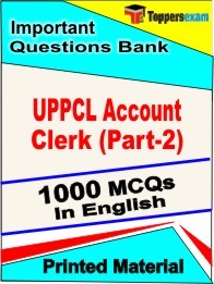 UPPCL Account Clerk Part-2 Exam Objective MCQ Book in English