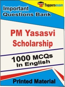 PM Yasasvi Scholarship Exam Objective MCQ Book in English