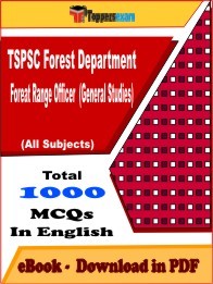 TSPSC Forest Department Foreat Range Officer (General Studies) PDF Book In English
