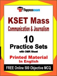 KSET Mass Communication & Journalism Exam Practice Set Book in English