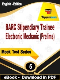 BARC Stipendiary Trainee Electronic Mechanic Prelims PDF Book In English