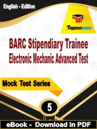 BARC Stipendiary Trainee Electronic Mechanic Advanced Test PDF Book In English