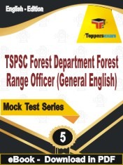 TSPSC Forest Department Forest Range Officer (General English) PDF Book In English