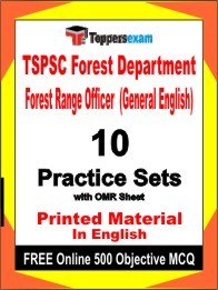 TSPSC Forest Department Forest Range Officer (General English) Exam Practice Set Book in English