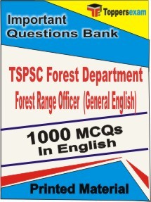 TSPSC Forest Department Forest Range Officer (General English) Exam Objective MCQ Book in English