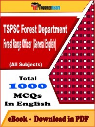 TSPSC Forest Department Forest Range Officer (General English) PDF Book In English