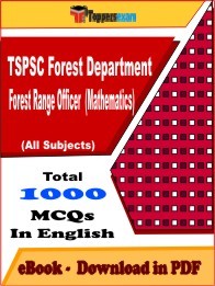 TSPSC Forest Department Forest Range Officer (Mathematics) PDF Book In English
