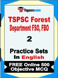 TSPSC Forest Department FSO, FBO Exam Practice Set Book in English