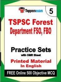 TSPSC Forest Department FSO, FBO Exam Practice Set Book in English