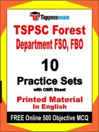 TSPSC Forest Department FSO, FBO Exam Practice Set Book in English