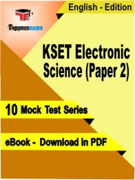 KSET Electronic Science Paper 2 PDF Book In English