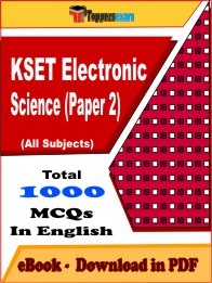 KSET Electronic Science Paper 2 PDF Book In English