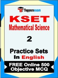 KSET Mathematical Science Exam Practice Set Book in English