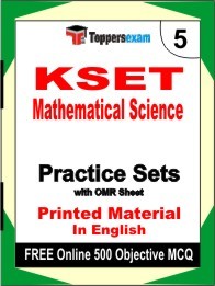 KSET Mathematical Science Exam Practice Set Book in English