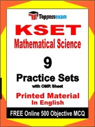 KSET Mathematical Science Exam Practice Set Book in English