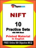 NIFT Test Book in English - Practice Set