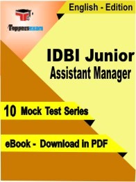 IDBI Junior Assistant Manager PDF Book In English