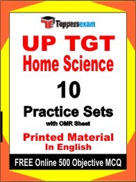 UP TGT Home Science Exam Practice Set Book in English