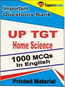 UP TGT Home Science Exam Objective MCQ Book in English