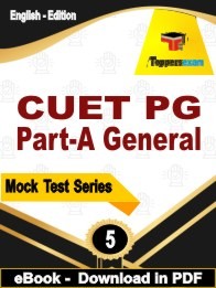 CUET PG Part-A General PDF Book In English
