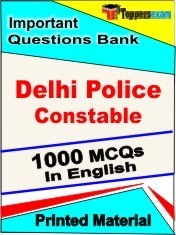Delhi Police Constable Exam Objective MCQ Book in English