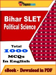 Bihar SLET Political Science PDF Book In English
