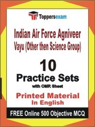Indian Air Force Agniveer Vayu (Other than Science Group) Exam Practice Set Book in English