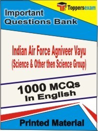 Indian Air Force Agniveer Vayu (Science & Other than Science Group) Exam Objective MCQ Book in English