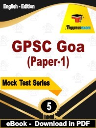 GPSC Goa (Paper-1) PDF Book In English