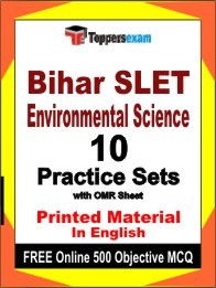 Bihar SLET Environmental Science Exam Practice Set Book in English