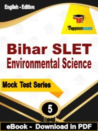 Bihar SLET Environmental Science PDF Book In English